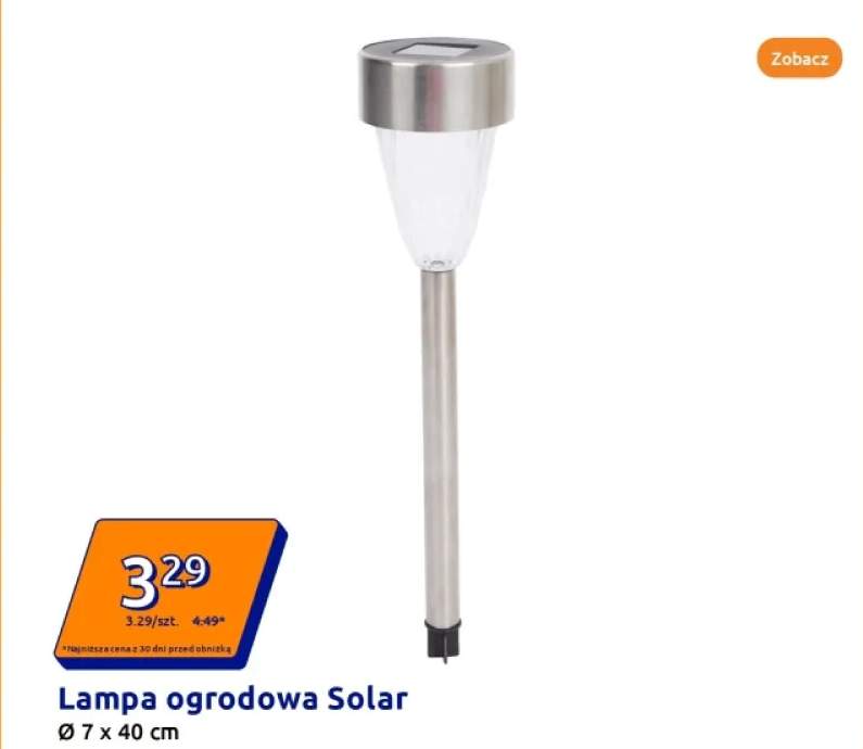 lampa ogrodowa