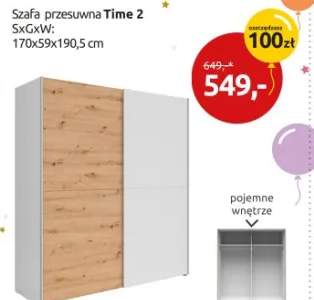 Szafa przesuwna Time 2