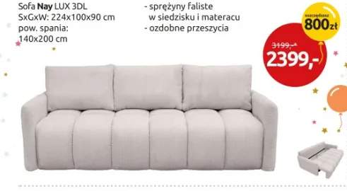 Sofa Nay LUX 3DL