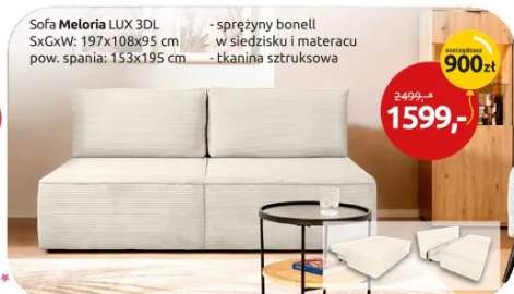 Sofa Meloria LUX 3DL