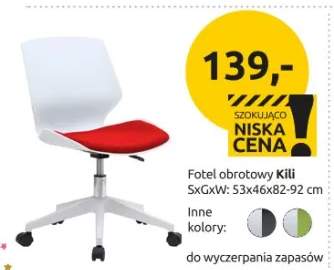 Fotel obrotowy Kili