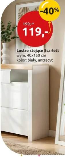 Lustro stojące Scarlett