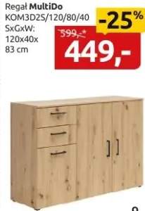 Regał MultiDo KOM3D2S/120/80/40