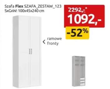 Szafa Flex SZAFA_ZESTAW_123