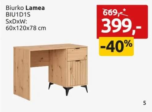 Biurko Lamea BIU1D1S