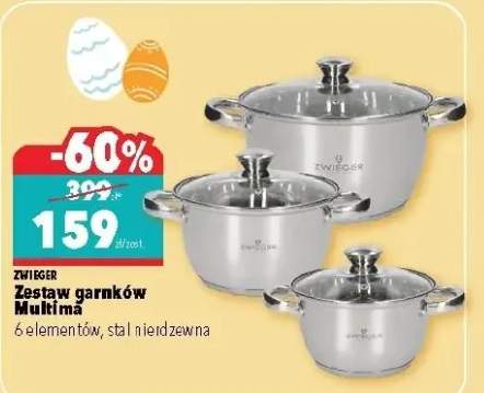 komplet garnków