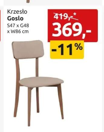 Krzesło Goslo