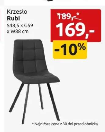 Krzesło Rubi