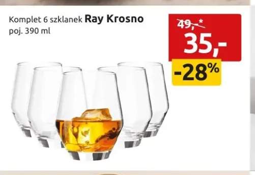 Komplet szklanek Krosno Ray