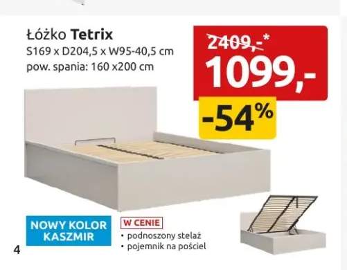 Łóżko Tetrix