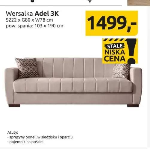 Wersalka Adel 3K
