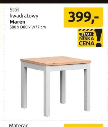 Stół kwadratowy Maren